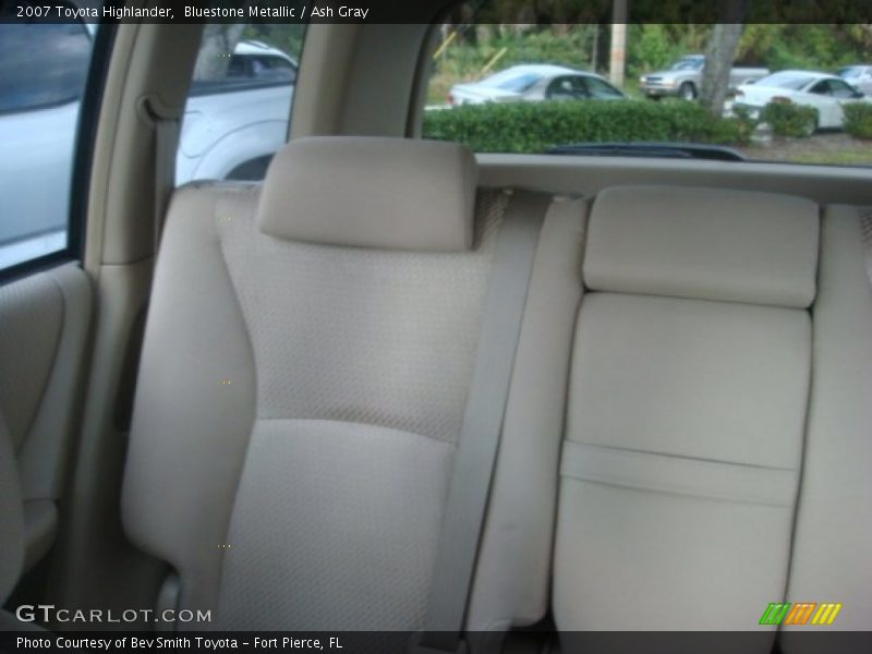 Bluestone Metallic / Ash Gray 2007 Toyota Highlander