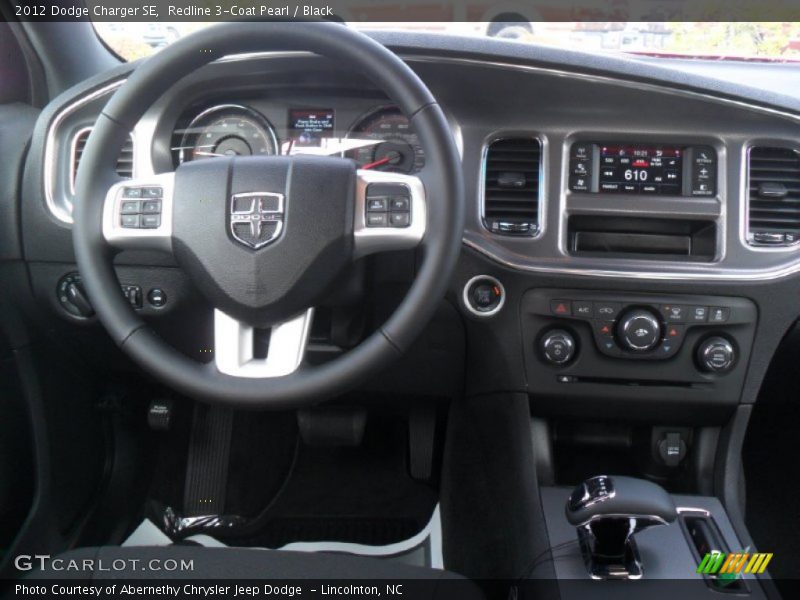 Redline 3-Coat Pearl / Black 2012 Dodge Charger SE