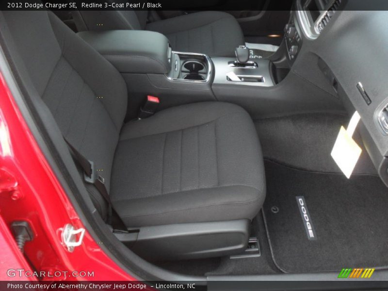 Redline 3-Coat Pearl / Black 2012 Dodge Charger SE