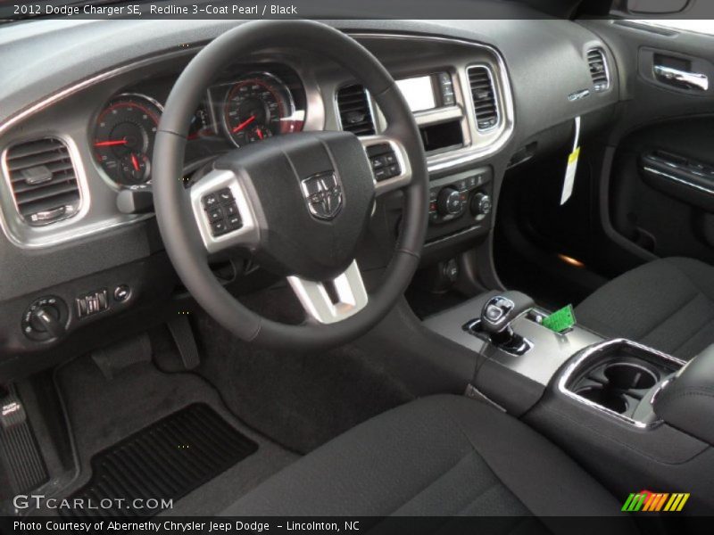 Redline 3-Coat Pearl / Black 2012 Dodge Charger SE