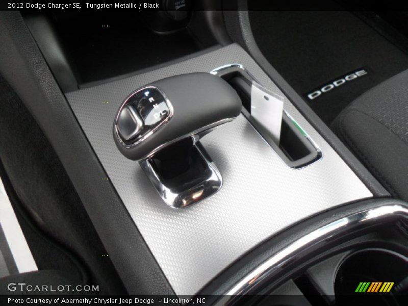 Tungsten Metallic / Black 2012 Dodge Charger SE