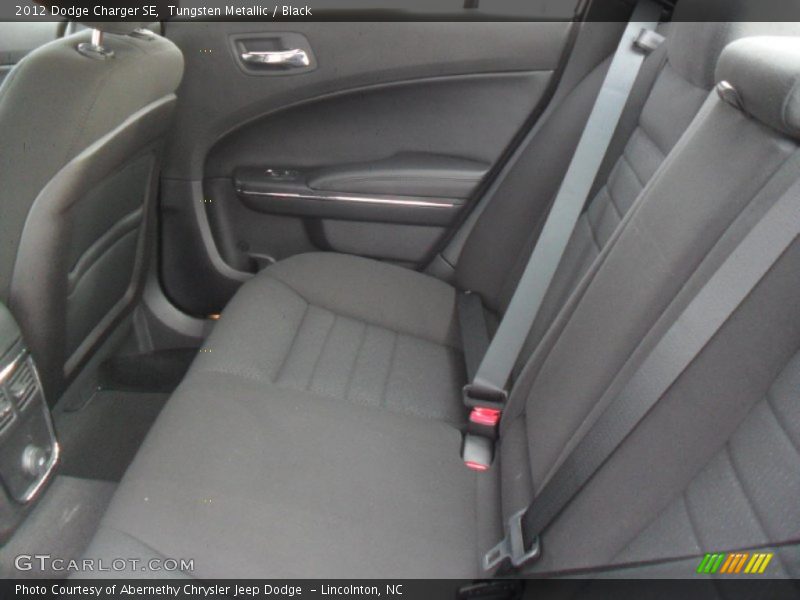 Tungsten Metallic / Black 2012 Dodge Charger SE