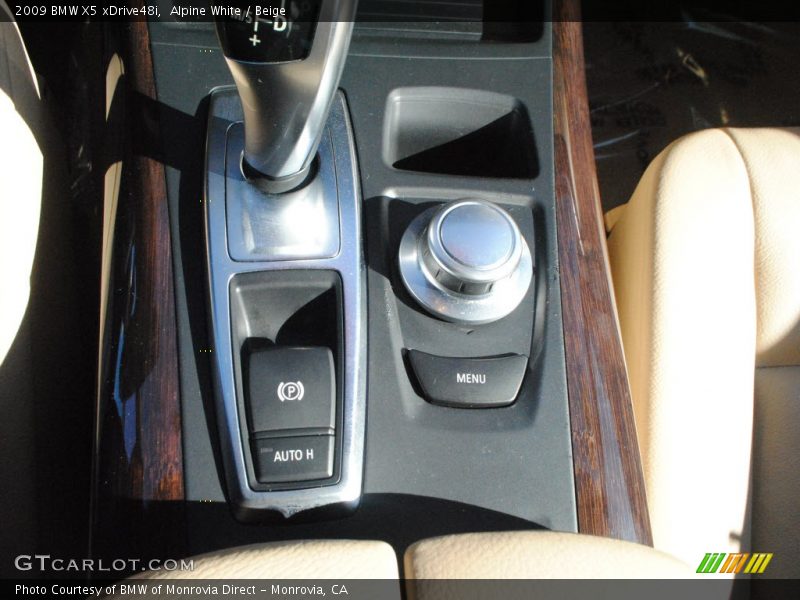 Alpine White / Beige 2009 BMW X5 xDrive48i