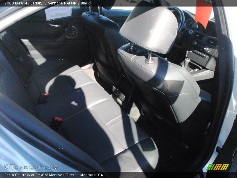 Silverstone Metallic / Black 2008 BMW M3 Sedan