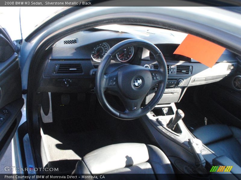 Silverstone Metallic / Black 2008 BMW M3 Sedan