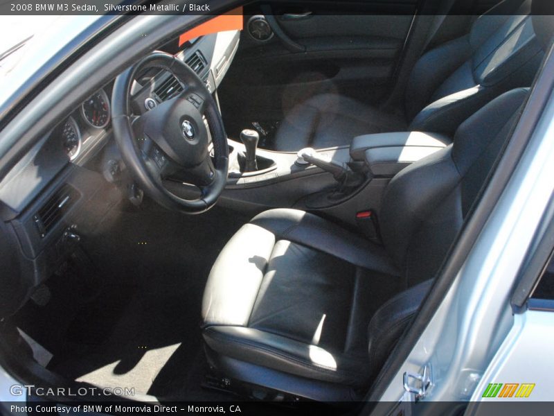 Silverstone Metallic / Black 2008 BMW M3 Sedan