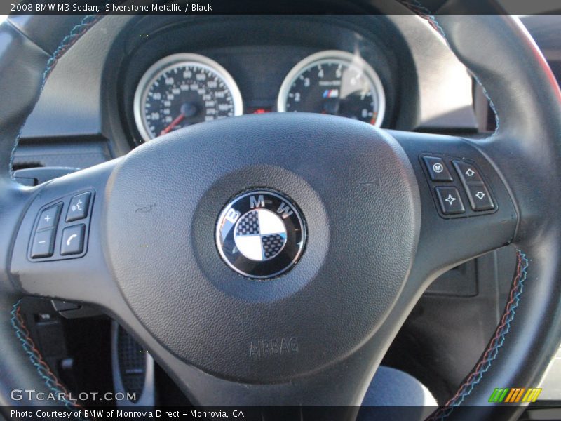 Silverstone Metallic / Black 2008 BMW M3 Sedan