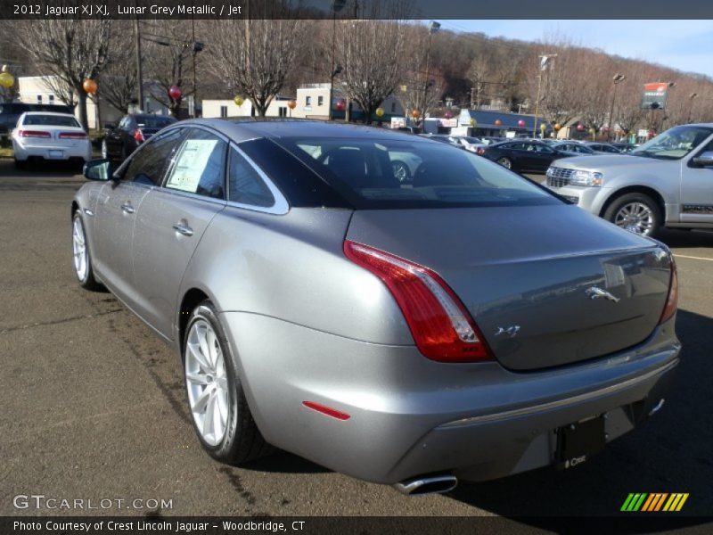 Lunar Grey Metallic / Jet 2012 Jaguar XJ XJ