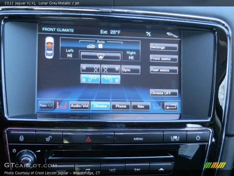 Controls of 2012 XJ XJ