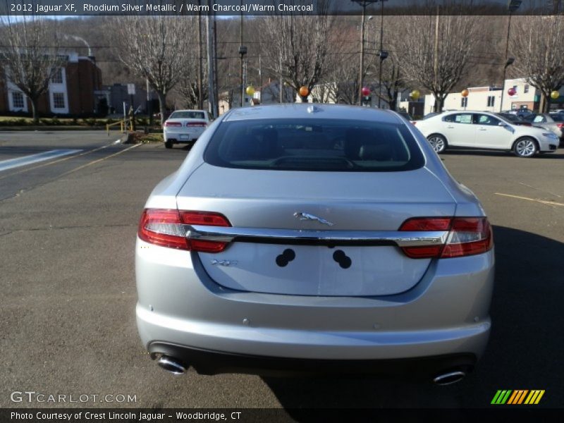 Rhodium Silver Metallic / Warm Charcoal/Warm Charcoal 2012 Jaguar XF