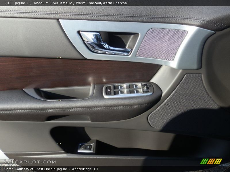 Rhodium Silver Metallic / Warm Charcoal/Warm Charcoal 2012 Jaguar XF