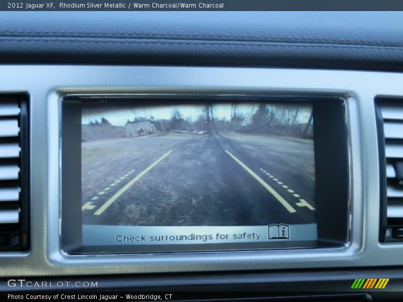 Rhodium Silver Metallic / Warm Charcoal/Warm Charcoal 2012 Jaguar XF