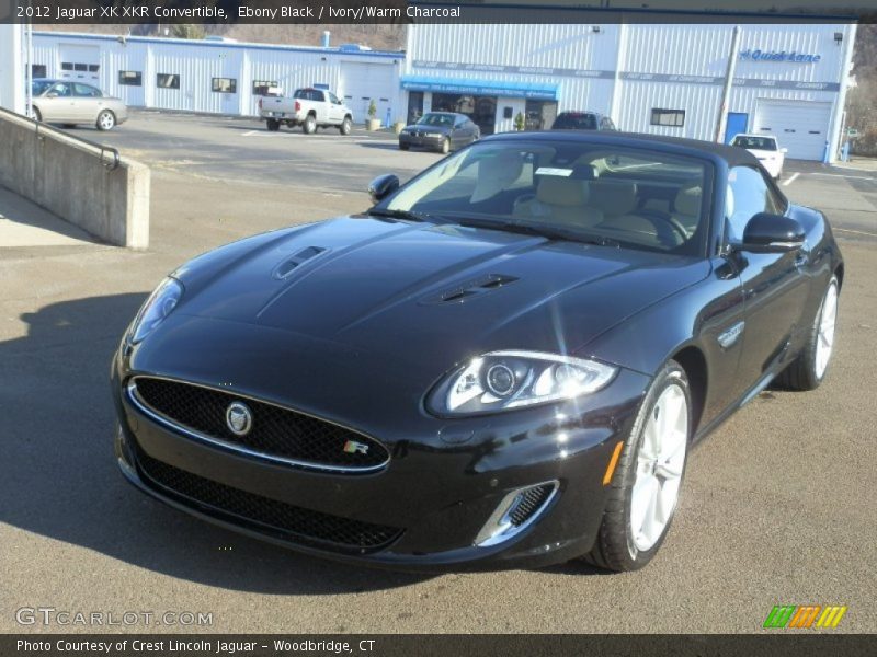 Front 3/4 View of 2012 XK XKR Convertible
