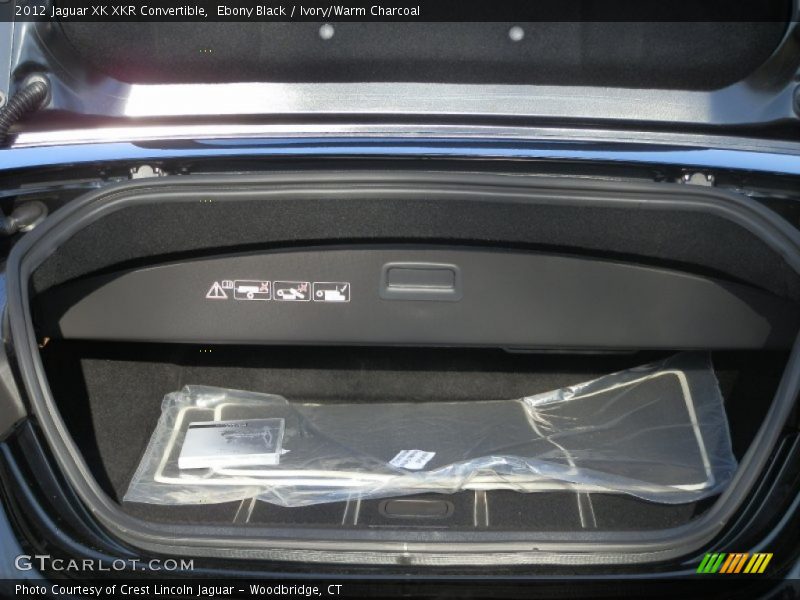  2012 XK XKR Convertible Trunk