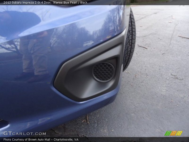 Marine Blue Pearl / Black 2012 Subaru Impreza 2.0i 4 Door