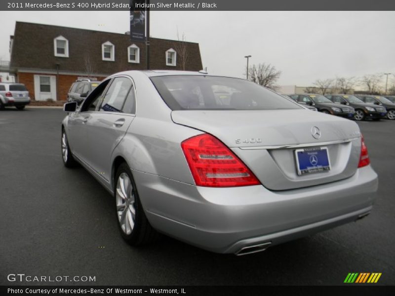 Iridium Silver Metallic / Black 2011 Mercedes-Benz S 400 Hybrid Sedan