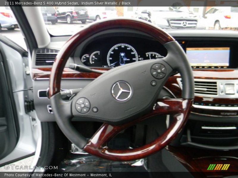  2011 S 400 Hybrid Sedan Steering Wheel