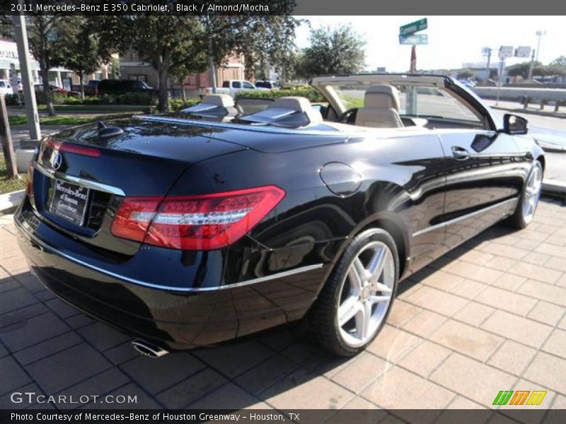 Black / Almond/Mocha 2011 Mercedes-Benz E 350 Cabriolet
