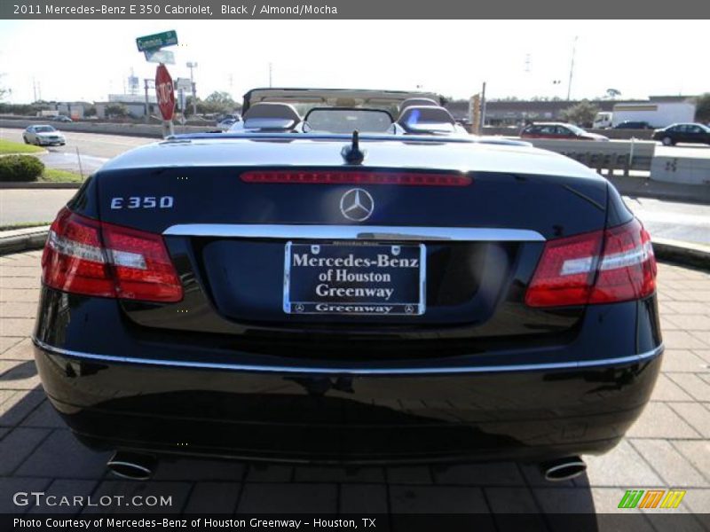 Black / Almond/Mocha 2011 Mercedes-Benz E 350 Cabriolet