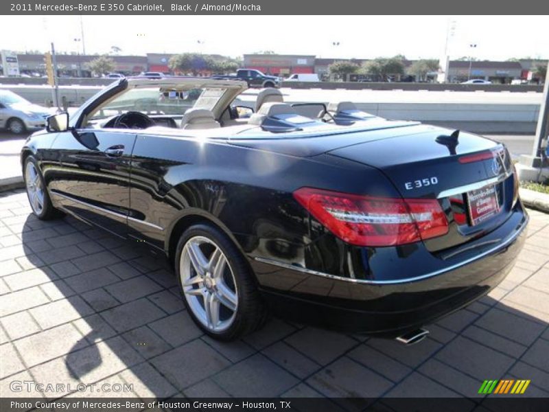 Black / Almond/Mocha 2011 Mercedes-Benz E 350 Cabriolet