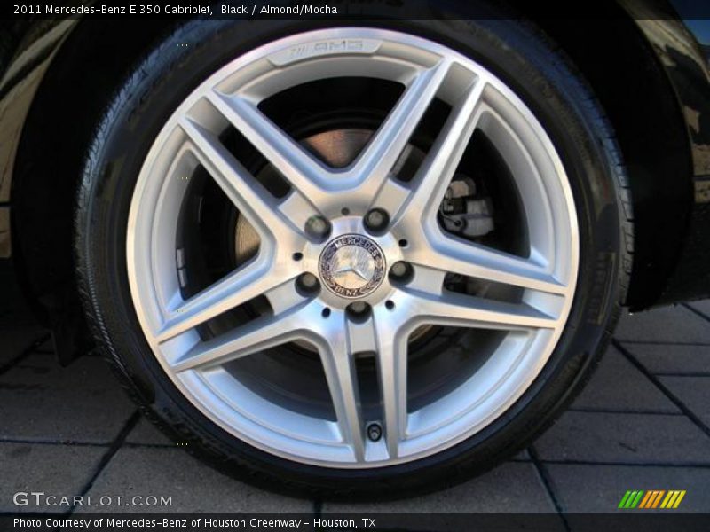 Black / Almond/Mocha 2011 Mercedes-Benz E 350 Cabriolet