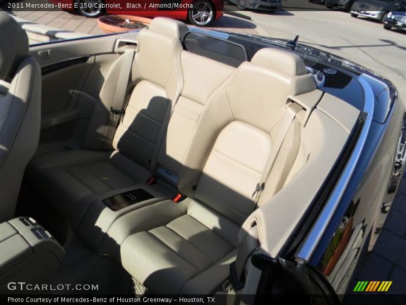 Black / Almond/Mocha 2011 Mercedes-Benz E 350 Cabriolet