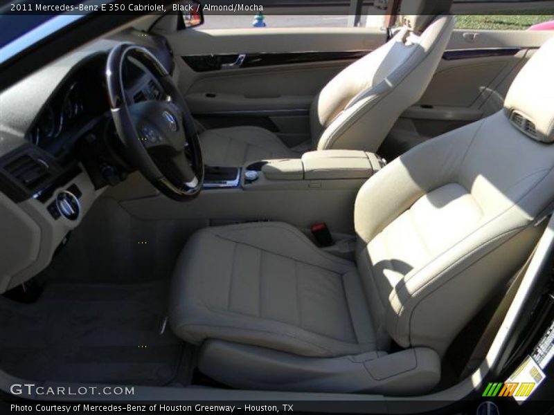 Black / Almond/Mocha 2011 Mercedes-Benz E 350 Cabriolet