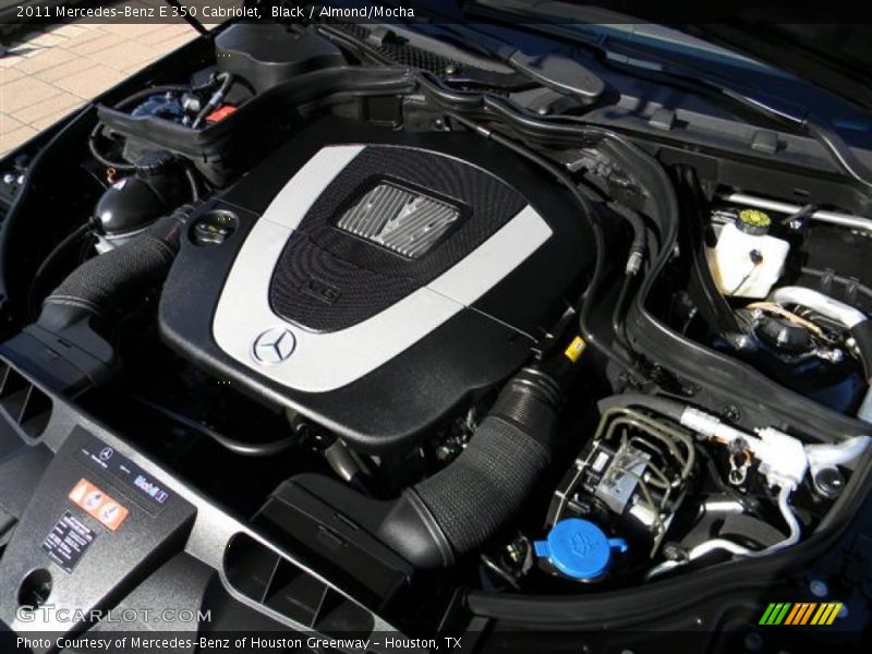 Black / Almond/Mocha 2011 Mercedes-Benz E 350 Cabriolet