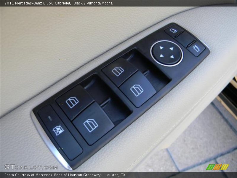 Black / Almond/Mocha 2011 Mercedes-Benz E 350 Cabriolet