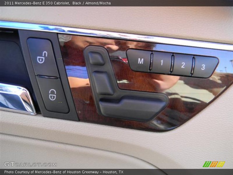 Black / Almond/Mocha 2011 Mercedes-Benz E 350 Cabriolet