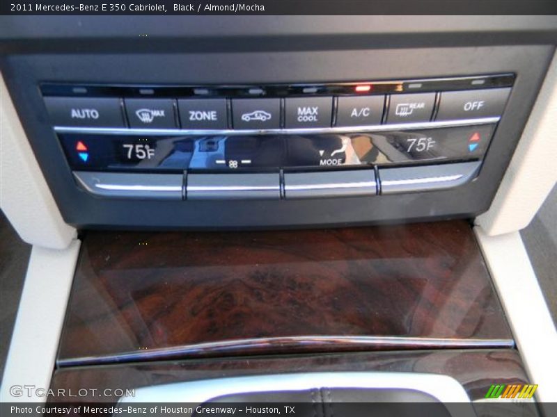 Black / Almond/Mocha 2011 Mercedes-Benz E 350 Cabriolet