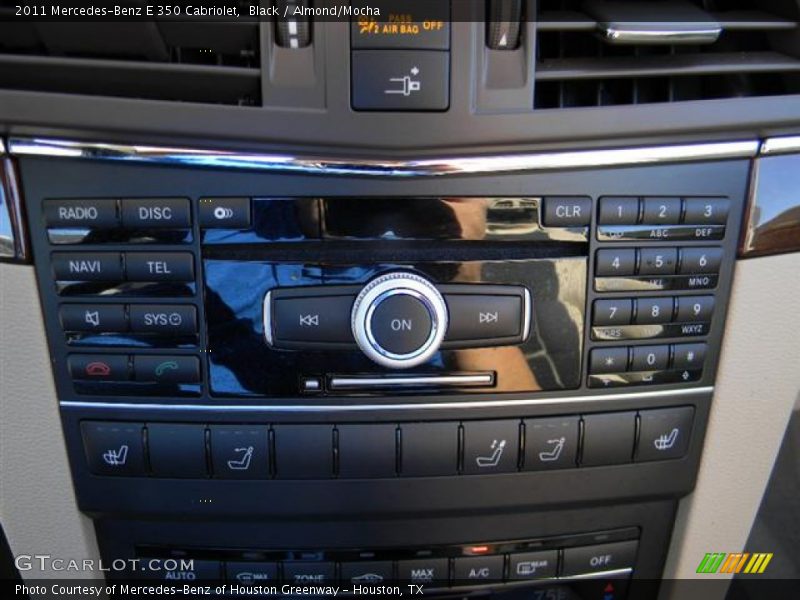 Black / Almond/Mocha 2011 Mercedes-Benz E 350 Cabriolet