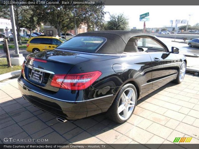 Black / Almond/Mocha 2011 Mercedes-Benz E 350 Cabriolet