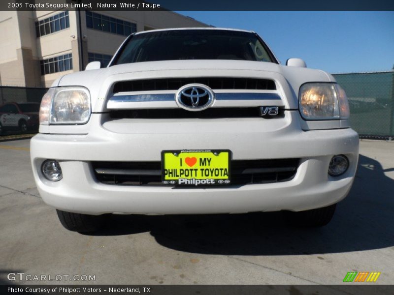 Natural White / Taupe 2005 Toyota Sequoia Limited