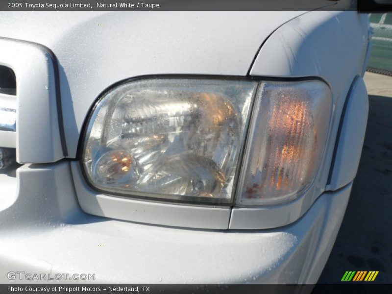 Natural White / Taupe 2005 Toyota Sequoia Limited