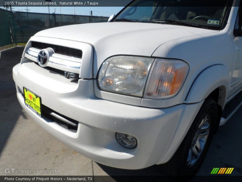 Natural White / Taupe 2005 Toyota Sequoia Limited