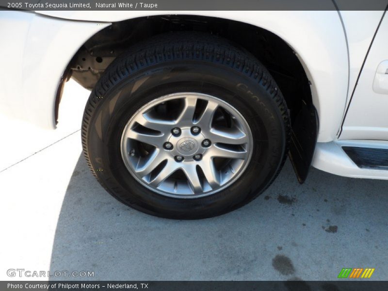 Natural White / Taupe 2005 Toyota Sequoia Limited