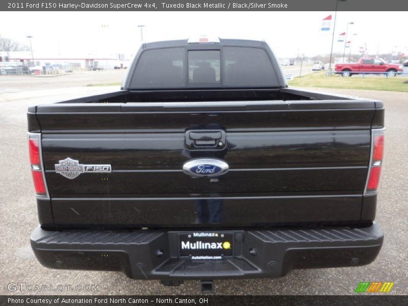 Tuxedo Black Metallic / Black/Silver Smoke 2011 Ford F150 Harley-Davidson SuperCrew 4x4