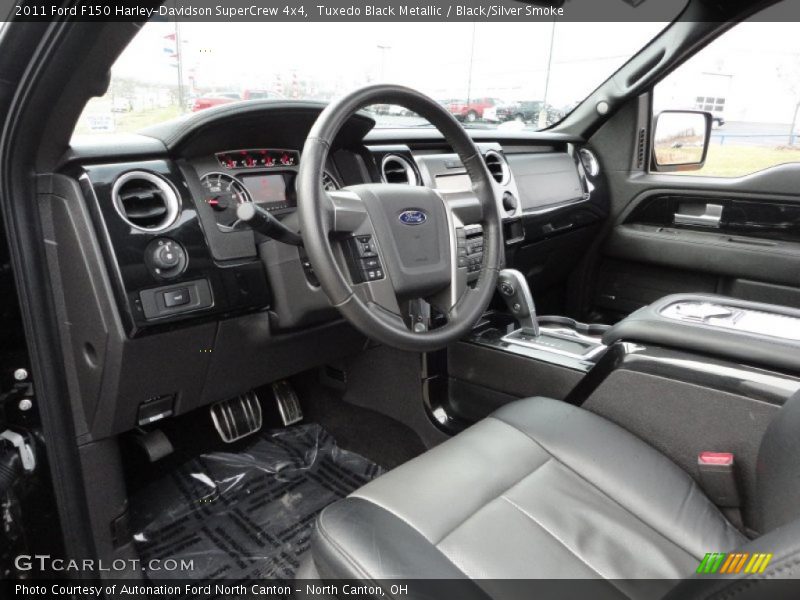 Black/Silver Smoke Interior - 2011 F150 Harley-Davidson SuperCrew 4x4 