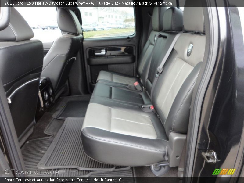  2011 F150 Harley-Davidson SuperCrew 4x4 Black/Silver Smoke Interior