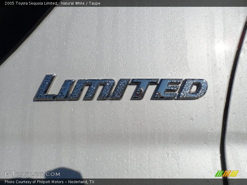 Natural White / Taupe 2005 Toyota Sequoia Limited