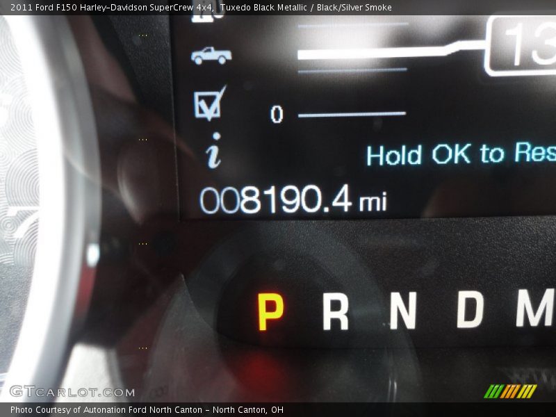 Tuxedo Black Metallic / Black/Silver Smoke 2011 Ford F150 Harley-Davidson SuperCrew 4x4
