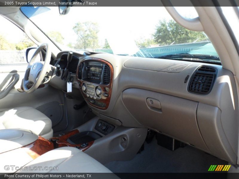 Natural White / Taupe 2005 Toyota Sequoia Limited