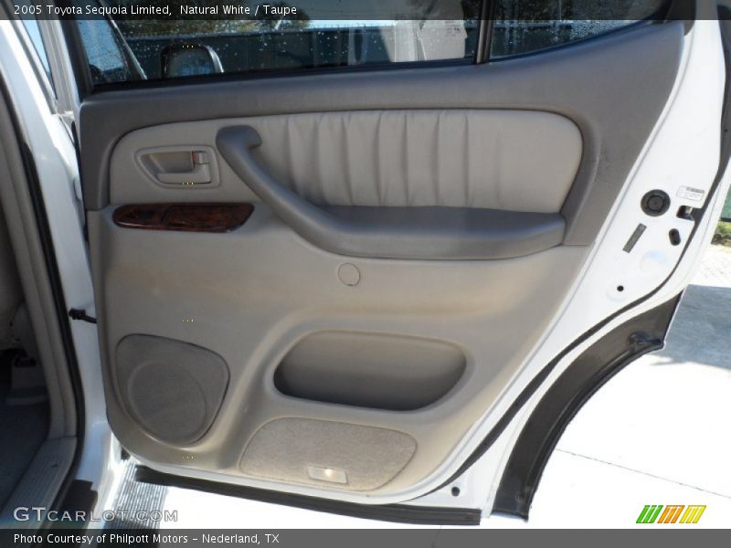 Natural White / Taupe 2005 Toyota Sequoia Limited