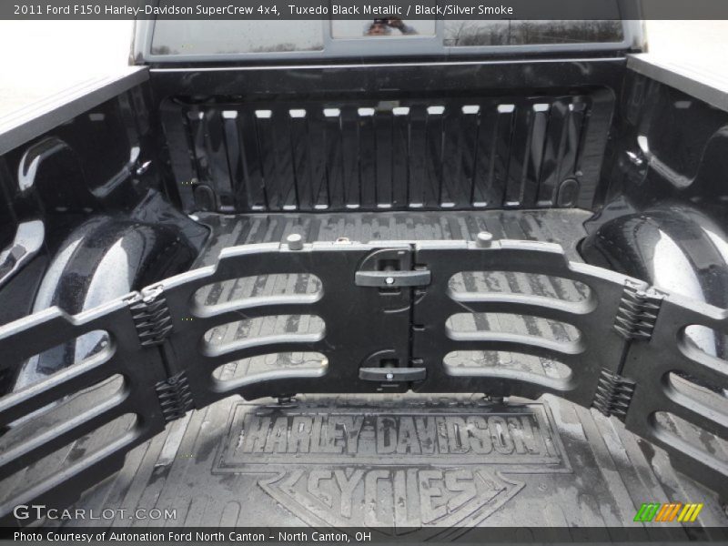 Tuxedo Black Metallic / Black/Silver Smoke 2011 Ford F150 Harley-Davidson SuperCrew 4x4