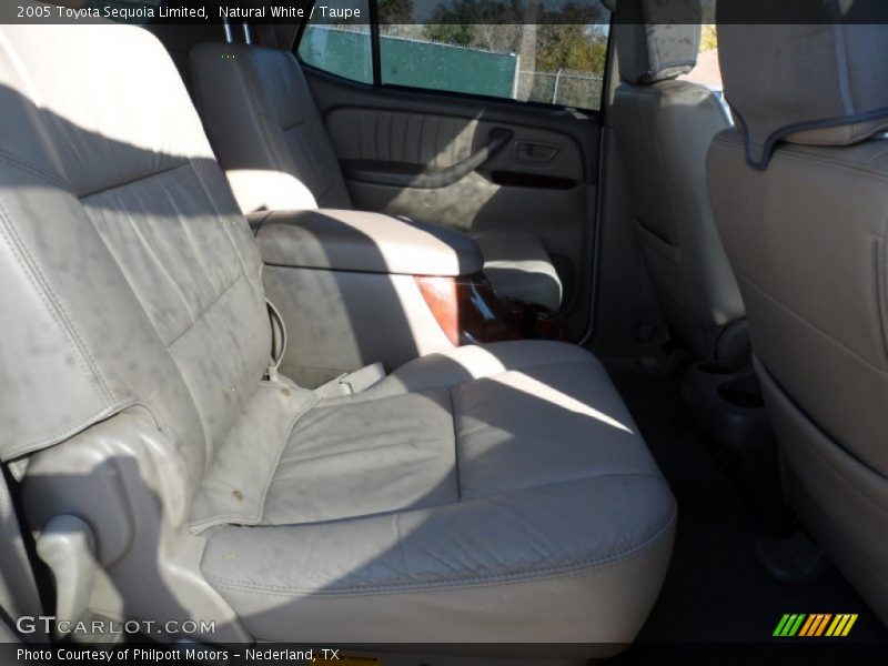 Natural White / Taupe 2005 Toyota Sequoia Limited