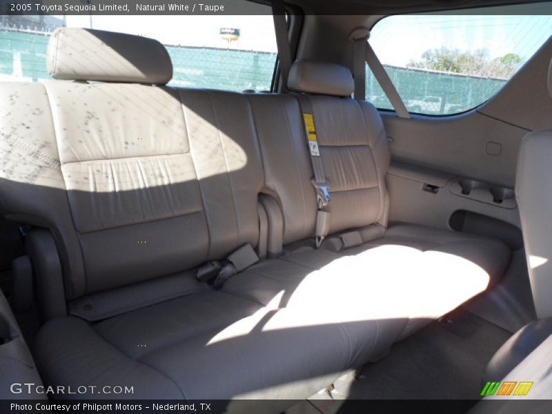 Natural White / Taupe 2005 Toyota Sequoia Limited
