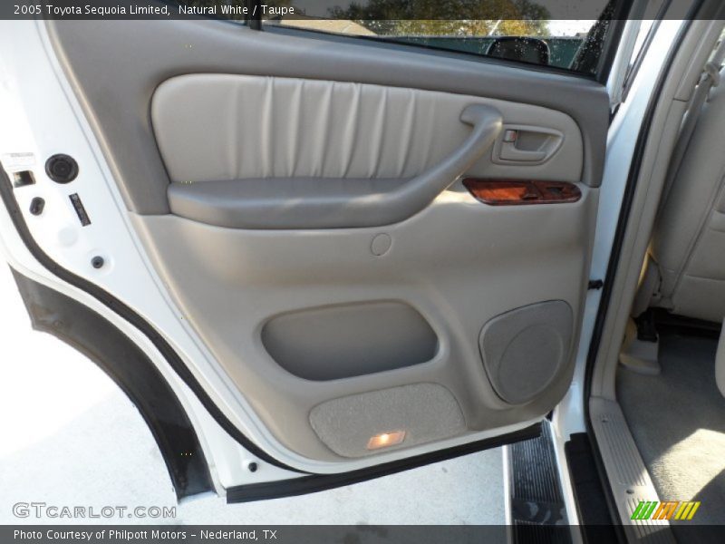 Natural White / Taupe 2005 Toyota Sequoia Limited