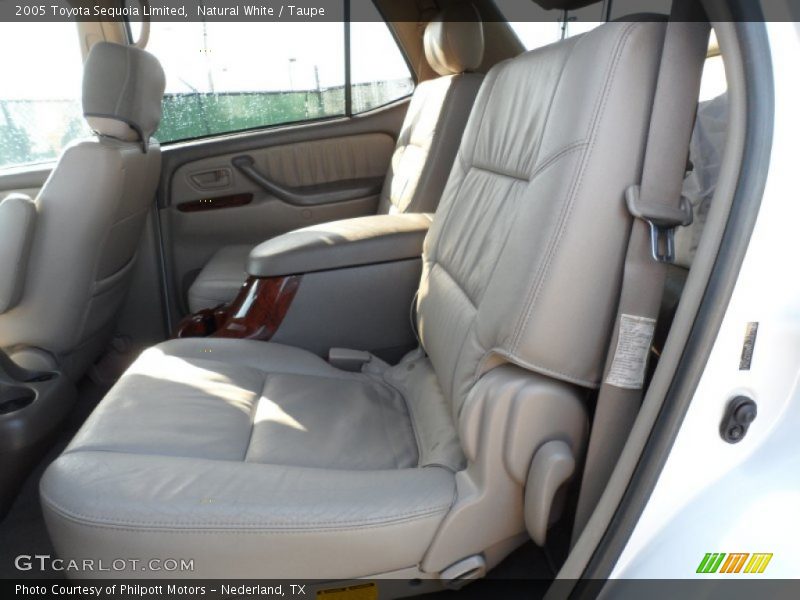 Natural White / Taupe 2005 Toyota Sequoia Limited