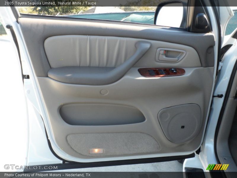 Natural White / Taupe 2005 Toyota Sequoia Limited